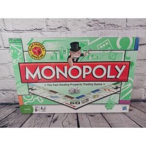 Monopoly Speed Die Board Game Family Edition‎ Hasbro New in Box